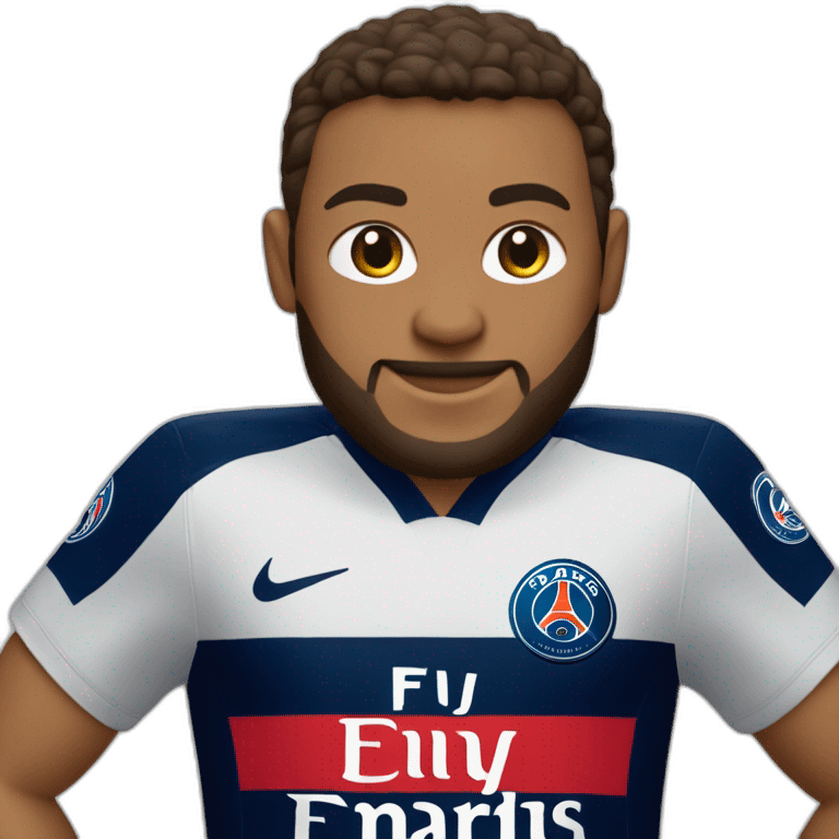 maillot bleu paris saint germain emoji