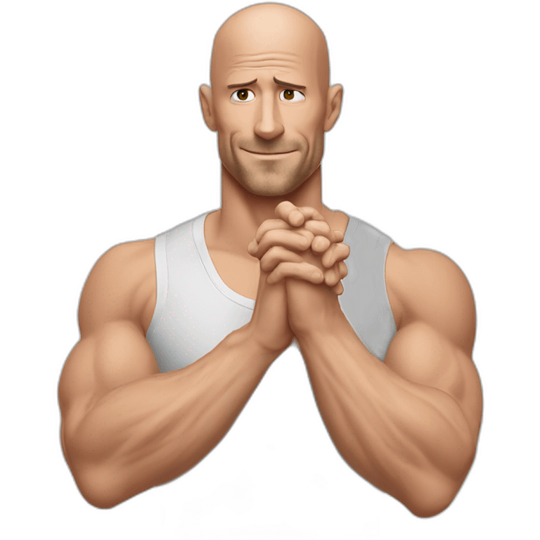 Johnny Sins actor rubbing his hands emoji