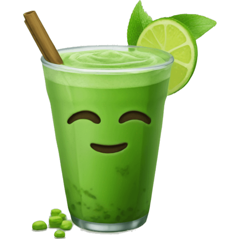 Matcha drink emoji