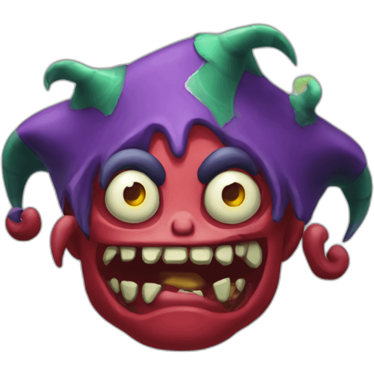 Jester zombi pvz2 emoji