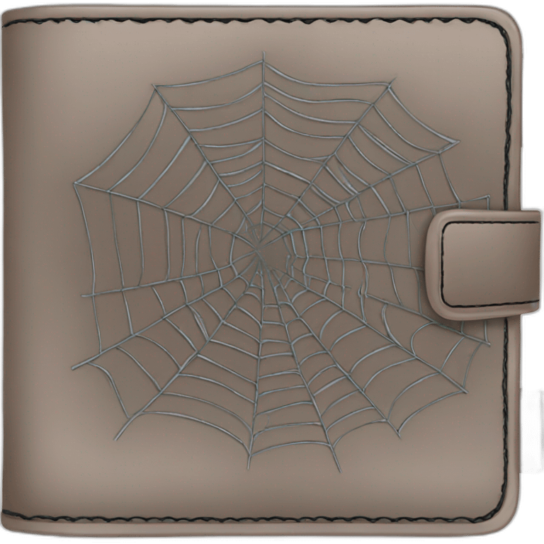 open wallet spiderweb emoji