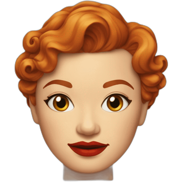 22 years old Red head simone signoret emoji