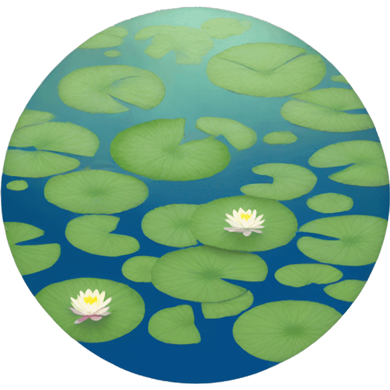 Monet's Water Lilies emoji