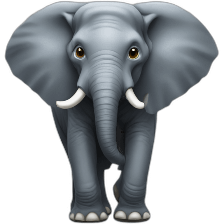 Castor-sur-un-éléphant emoji