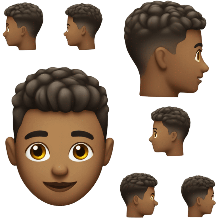 Low taper fade emoji