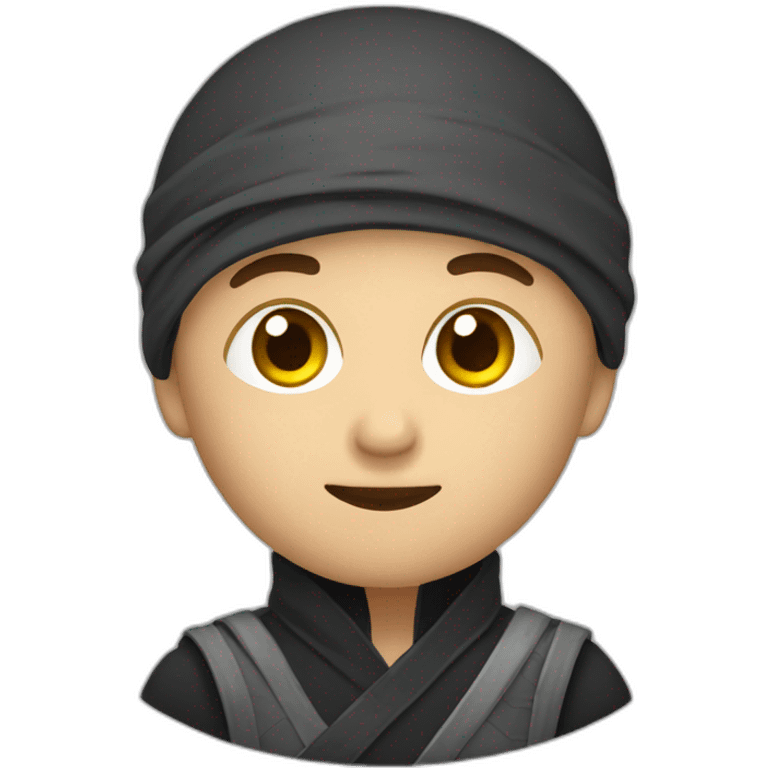 Opositor ninja para el área de la salud emoji