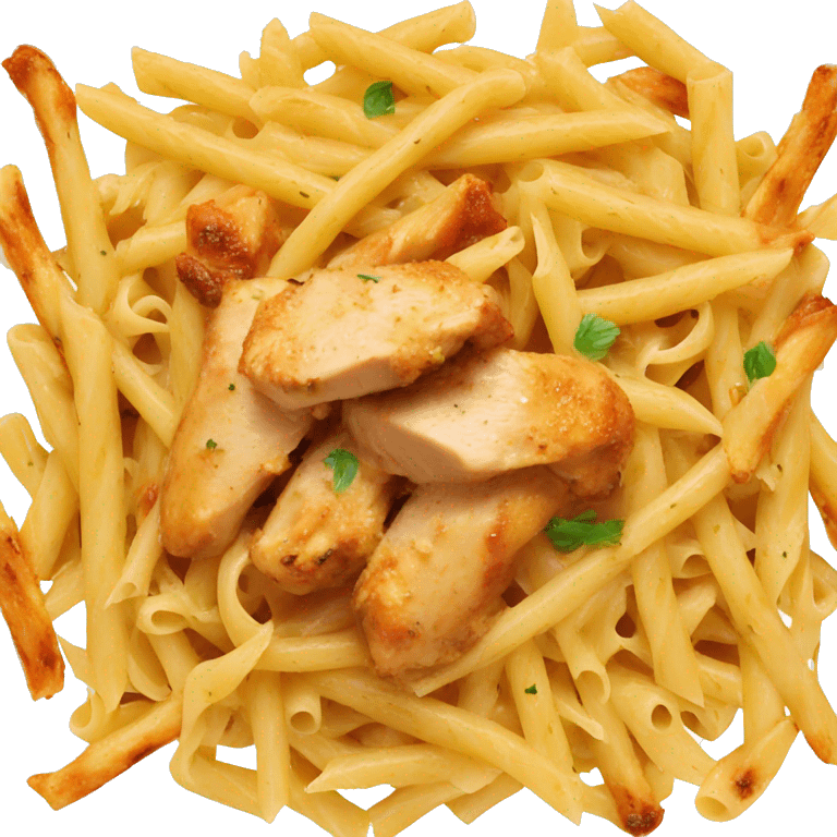 cajun chicken pasta emoji