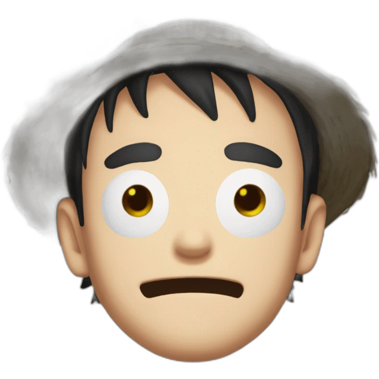 Luffy dort emoji