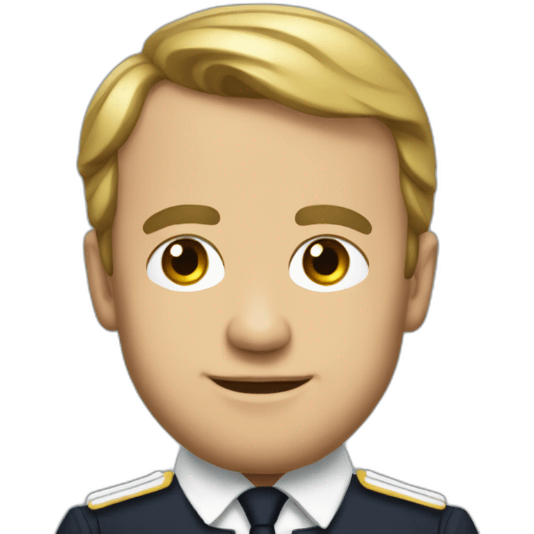 Macron sur Marine emoji