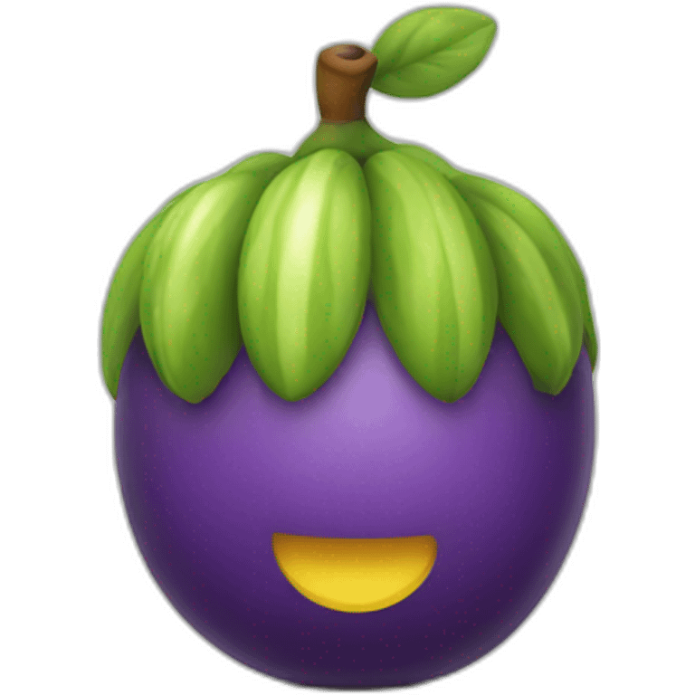 One pièce fruit emoji