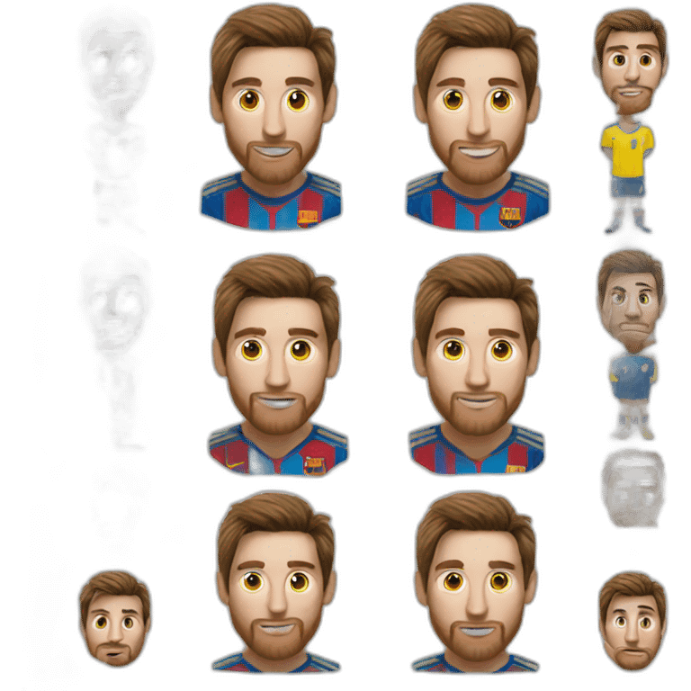 Messi world cup emoji