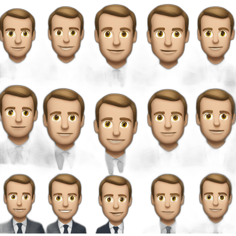 Macron est con emoji