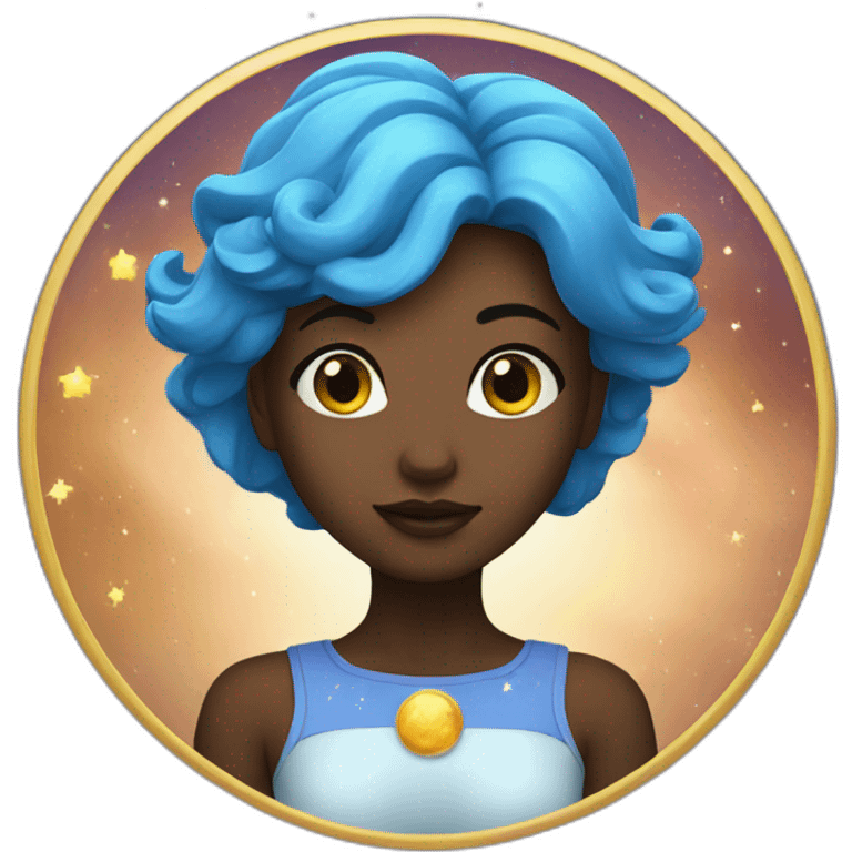 Astrology girl emoji