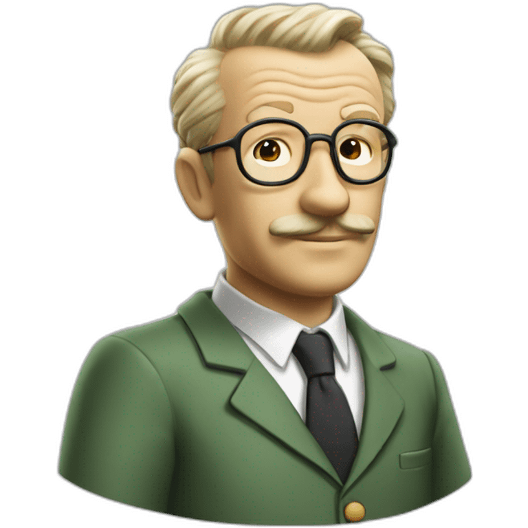 Professor calculus, tintin emoji