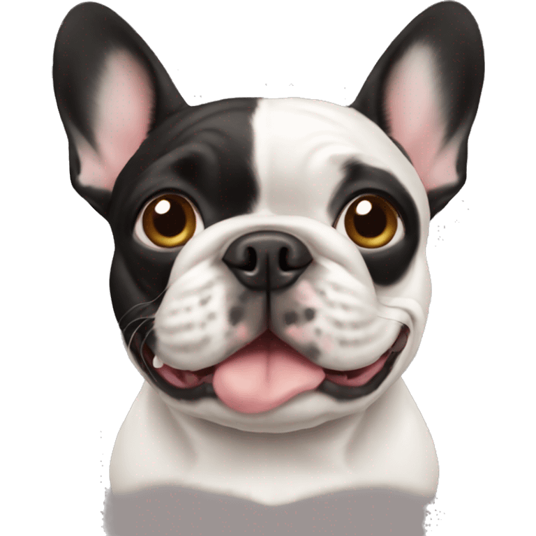 French bulldog  emoji