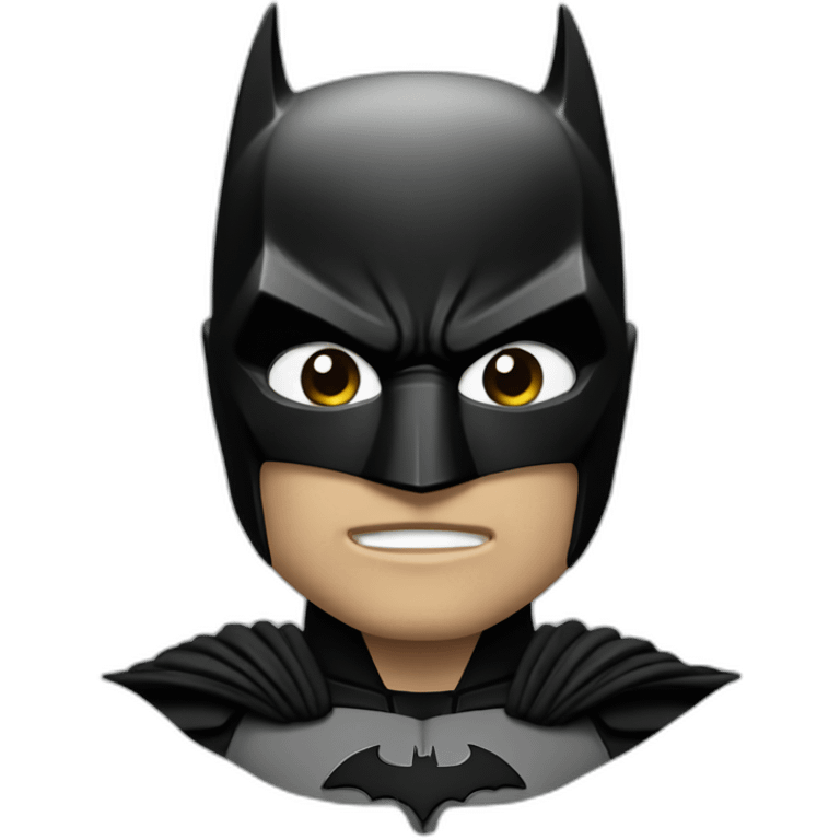 The dark knight emoji