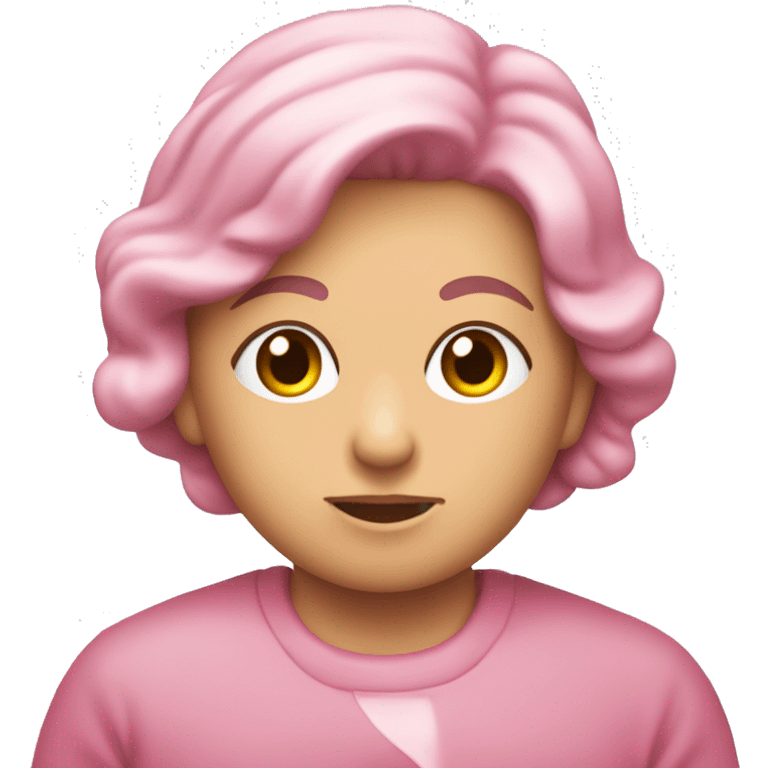 Moño rosa conmemorativo del Día Internacional contra el Cáncer de Mama emoji