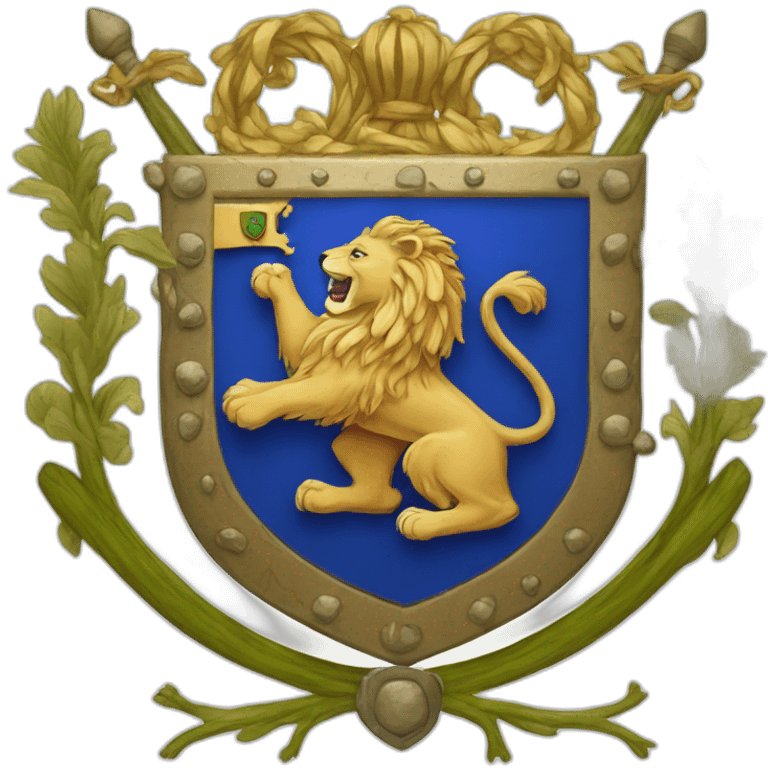 lions 'coat of arms emoji