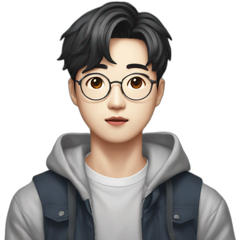 Kim seok jin  emoji