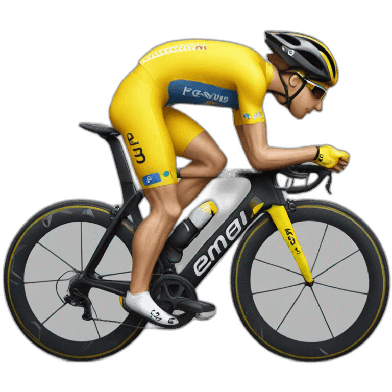 Maillot jaune du Tour de France emoji