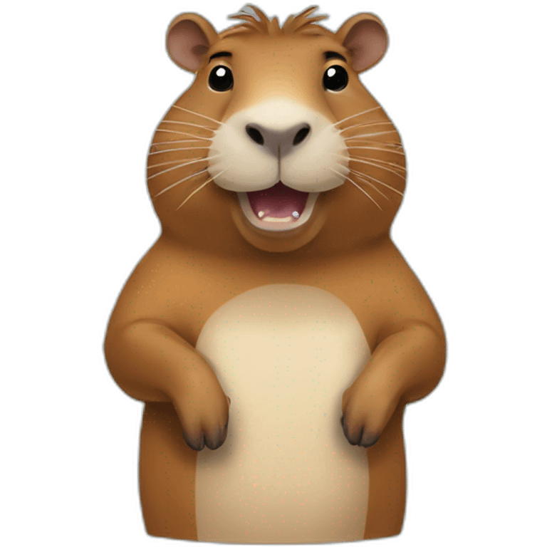 Thumbs up capybara emoji