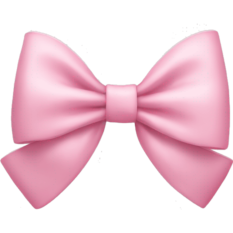 Light pink bow emoji