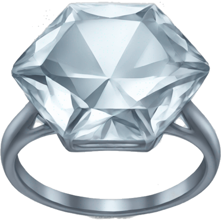 Big diamond ring  emoji