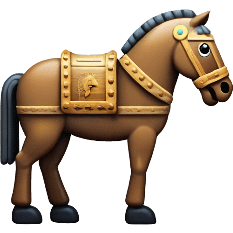 Trojan horse emoji