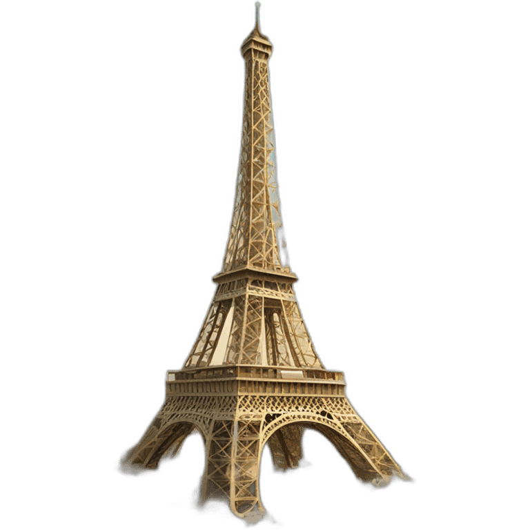 Tour Eiffel en fête emoji