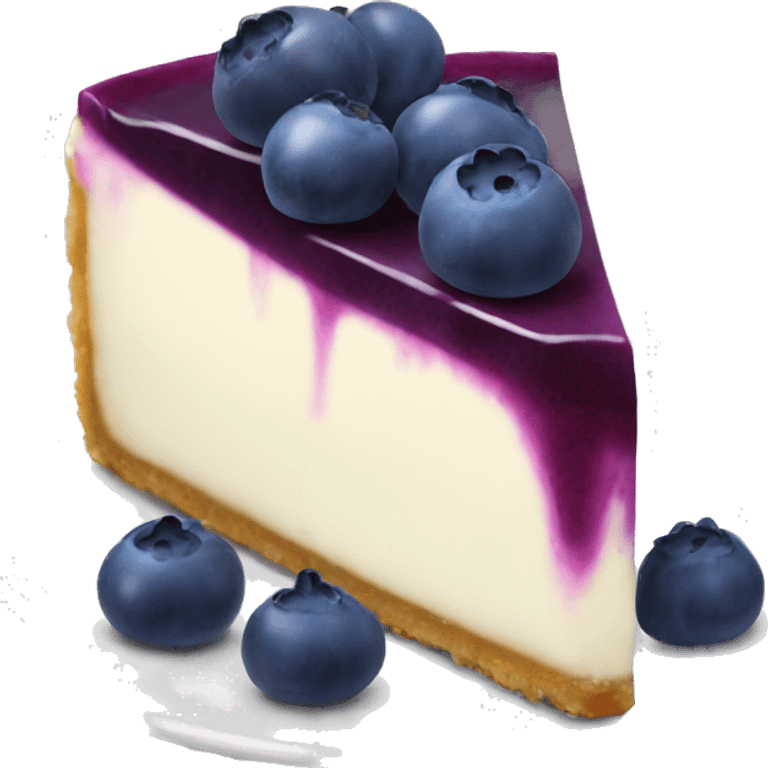 Blueberry Cheesecake  emoji