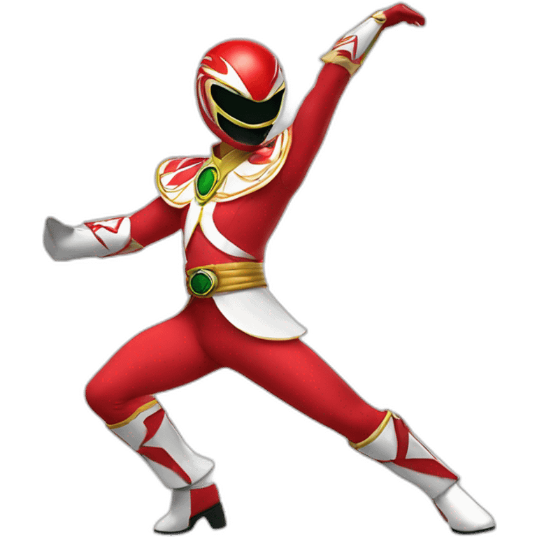 Power rangers dancing flamenco emoji