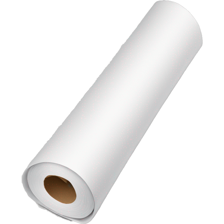 roll of white wrapping paper  emoji