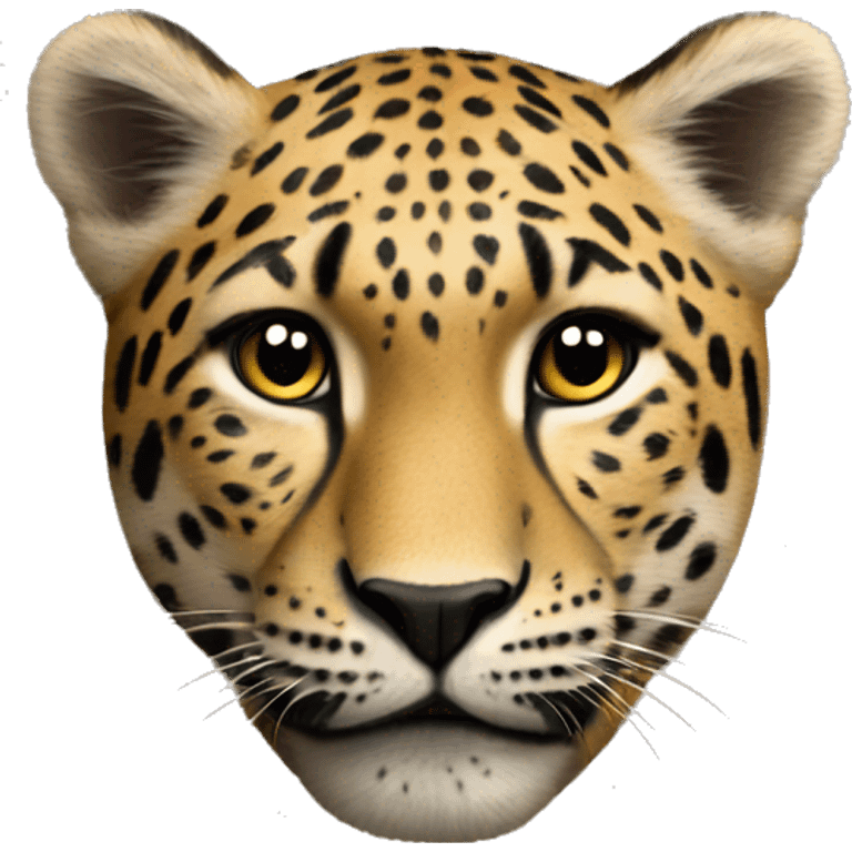 corazón leopardo emoji