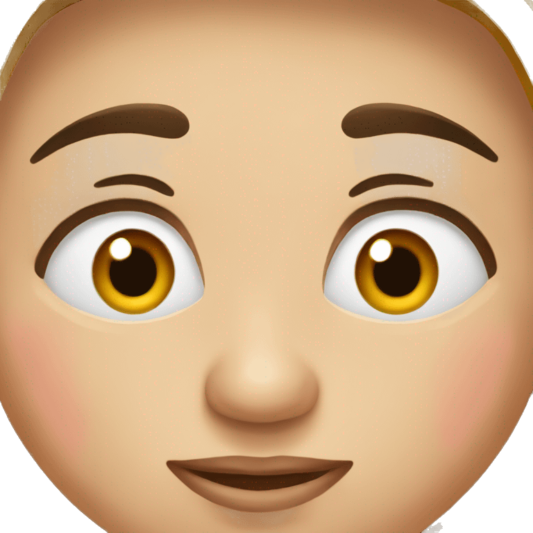 Face with raised eyebrown emoji