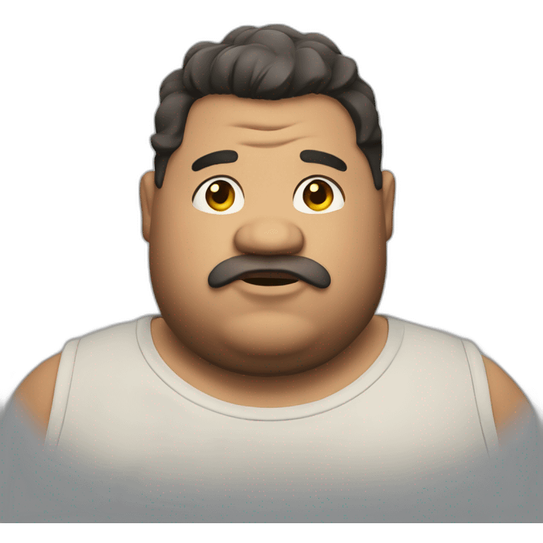 chubby guy emoji