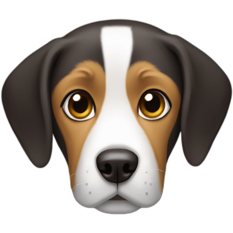 Un chien beagle emoji