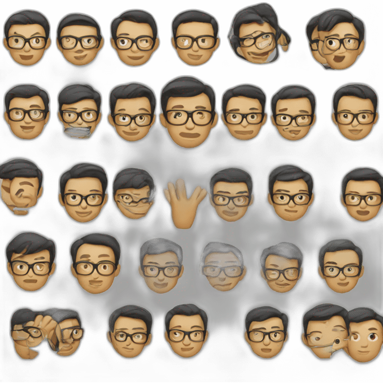 Burmese Geek emoji