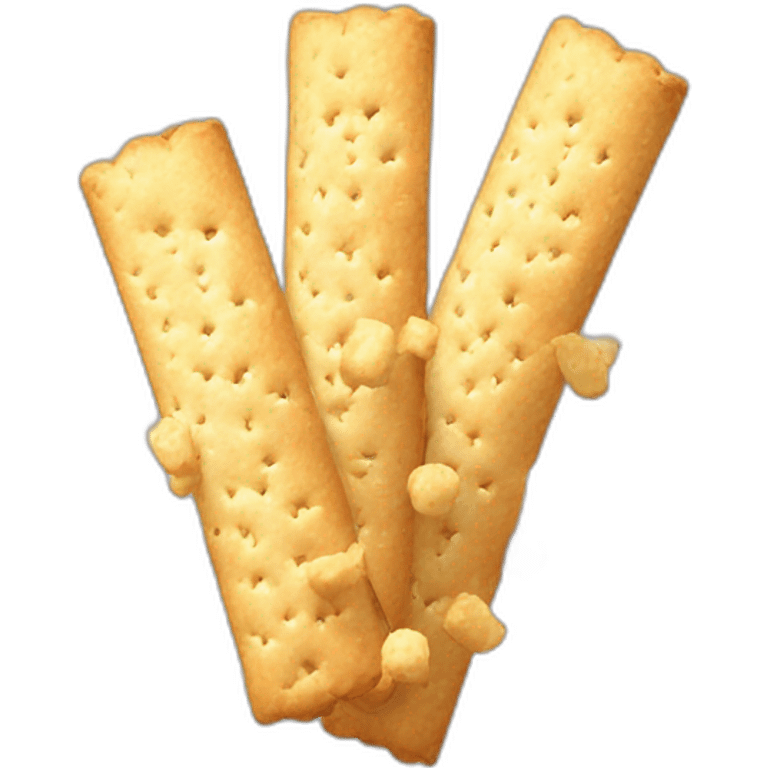 Crackers bursting emoji