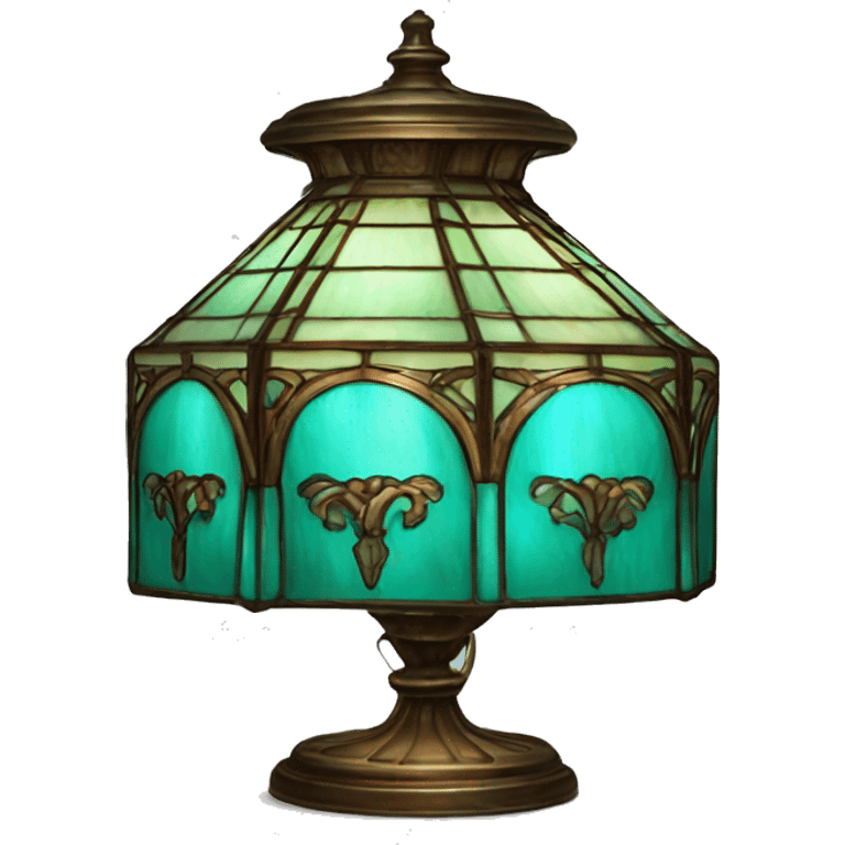 Tiffany lamp emoji