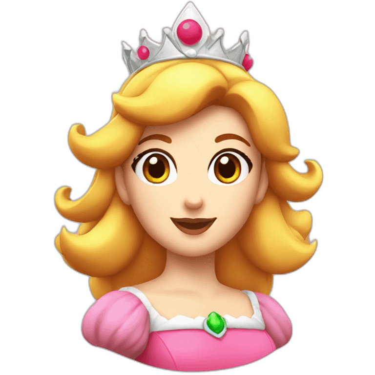 princess peach emoji