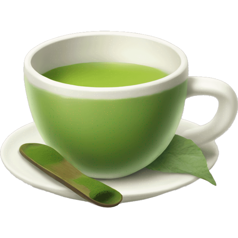 Matcha tea emoji