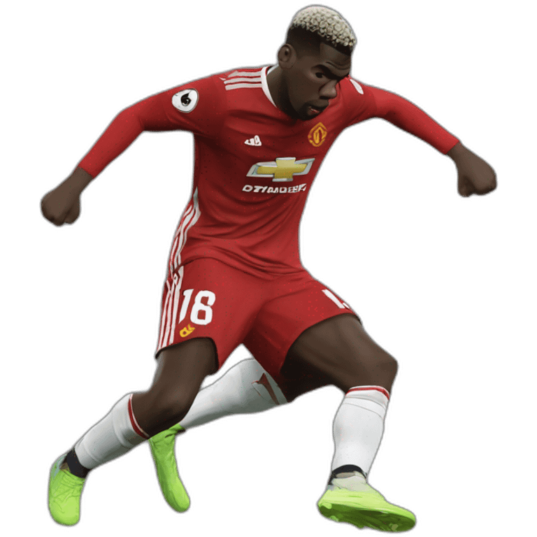 Paul Pogba qui dab  emoji