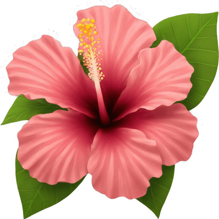 hibiscus flower emoji