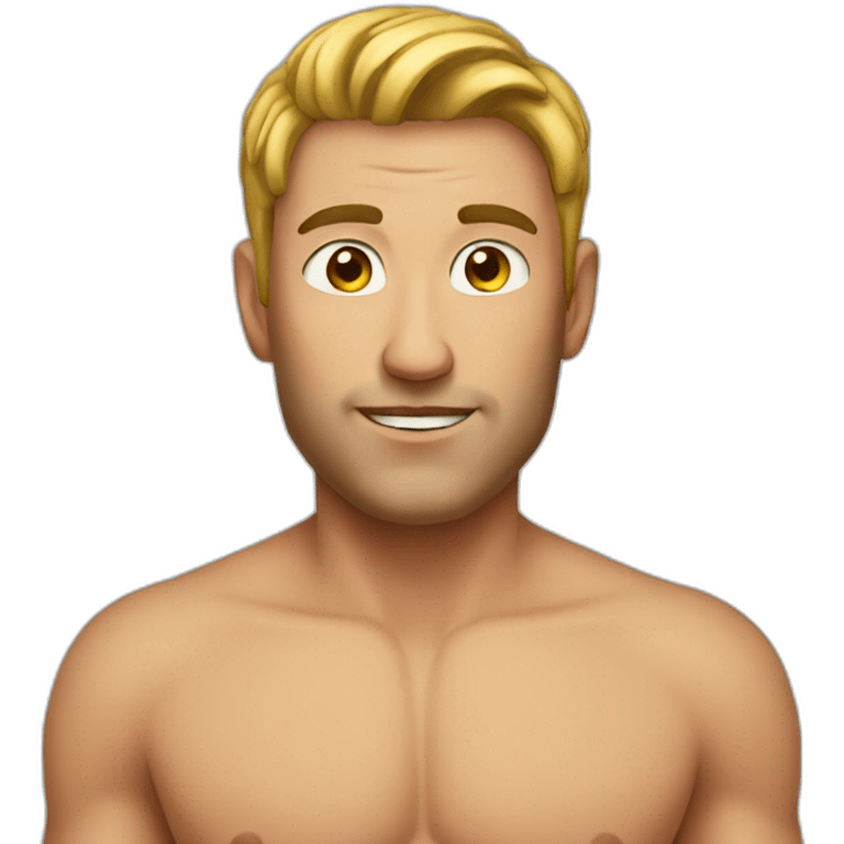 Homme nu emoji