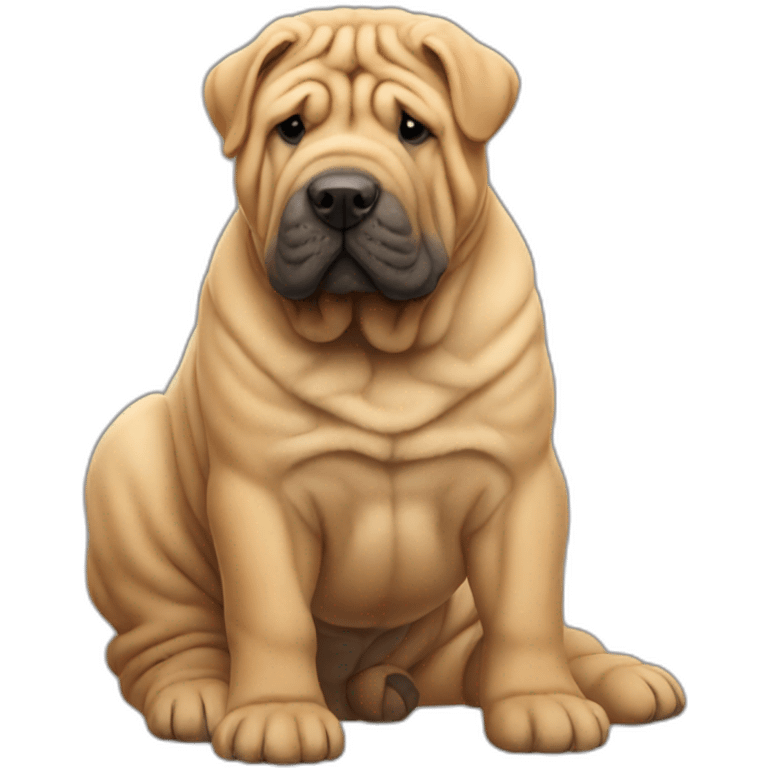 shar pei emoji