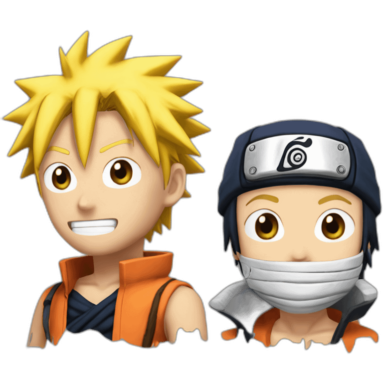 Naruto prenant luffy en levrette emoji