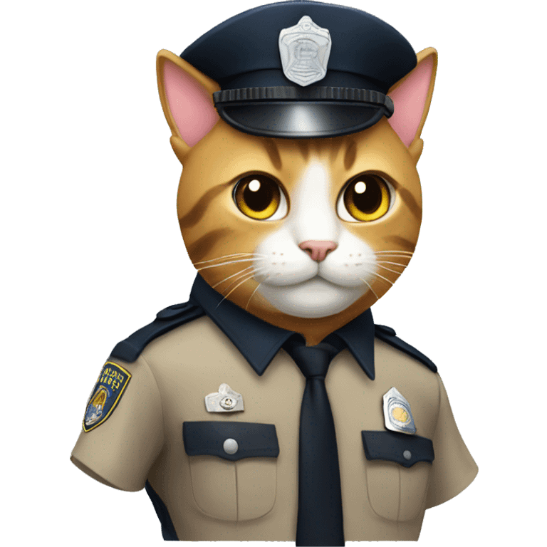 a cat police  emoji