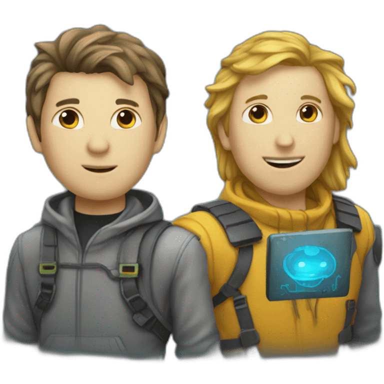 Pythonist hacker and ML engineer emoji