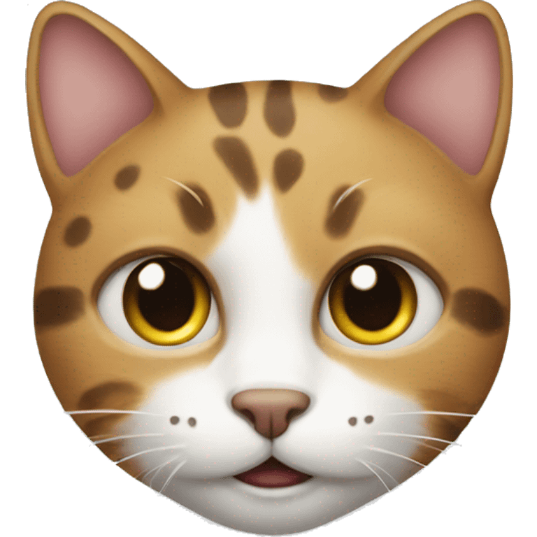 Cat with spots emoji