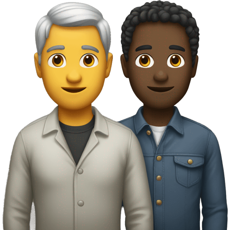 Dos personas hisciendolo emoji